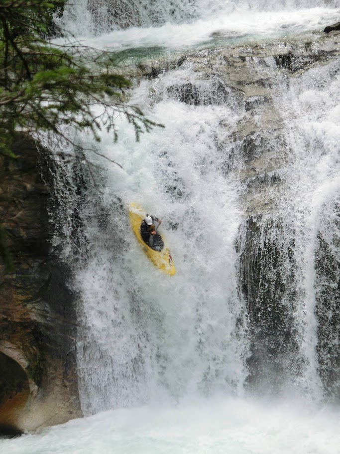 Achille Prete whitewater kayaking